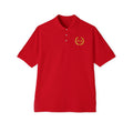 SPQR Laurel Emblem Polo — Men's Embroidered Golf Shirt